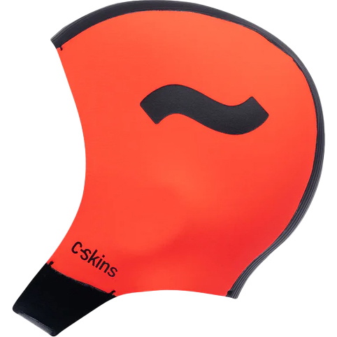2026 Swim Research Freedom 3mm Badehætte C-HOSR - Orange / Sort
